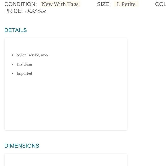 Folk by Hansel from Basel black swan pullover sweater - Picture 8 of 8